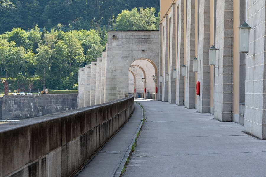 Engelhartszell Untergriesbach Donaukraftwerk Jochenstein Brücke