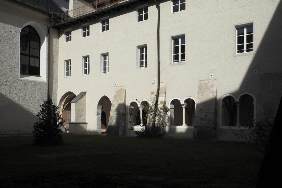 Le cloître du monastère Saint-Zénon à Bad Reichenhall