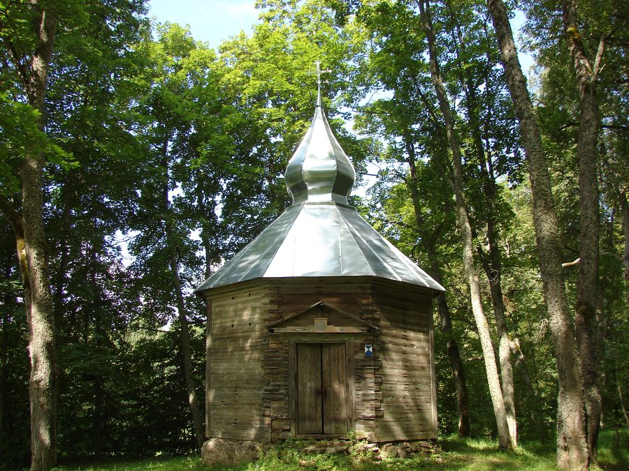 Chapelle historique à Puša, commune de Puša, Lettonie