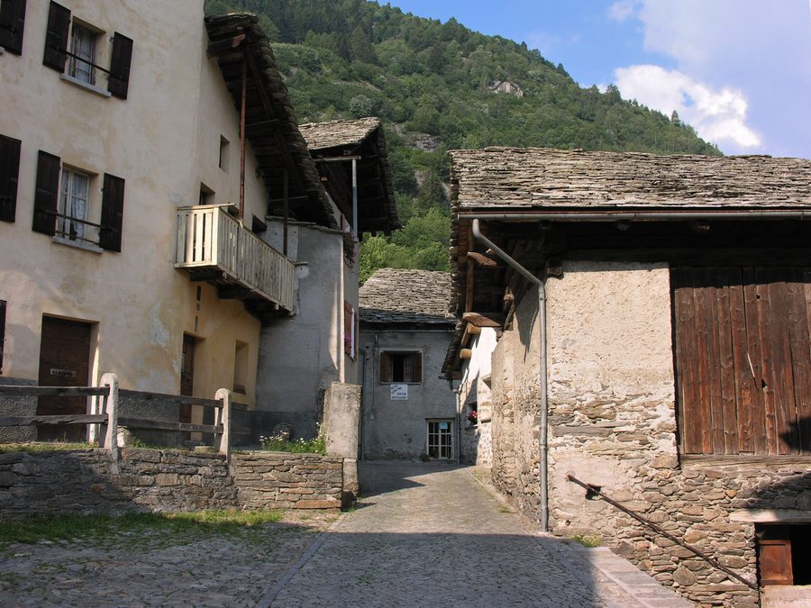 Soglio dans le paysage culturel du Bergell