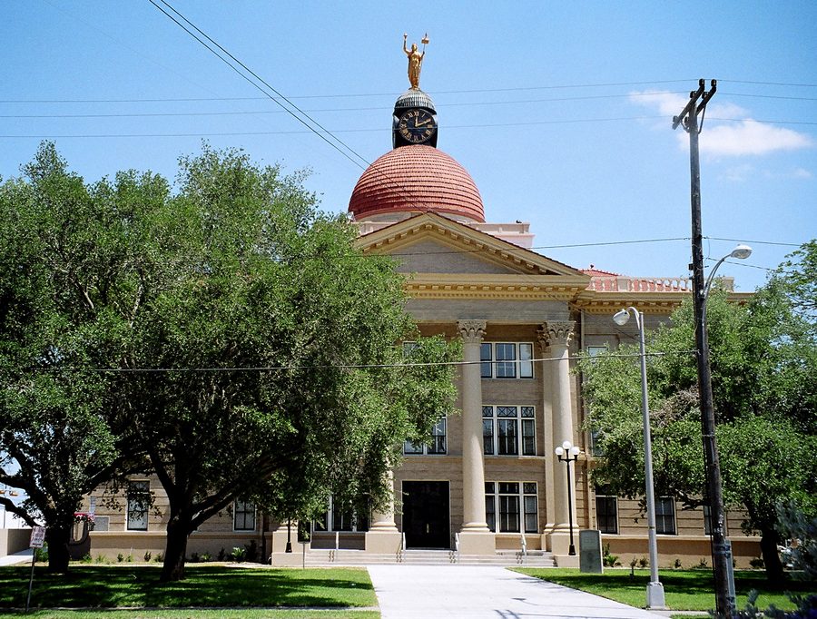 Palais de justice du comté de Bee à Beeville, Texas