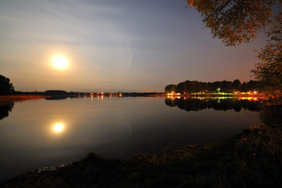 Lac Probarskie dans le district des lacs de Mazurie