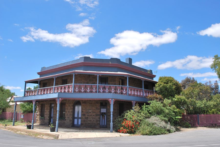 Chesterfield House, l’ancien Bull and Mouth Hotel à Talbot, Victoria