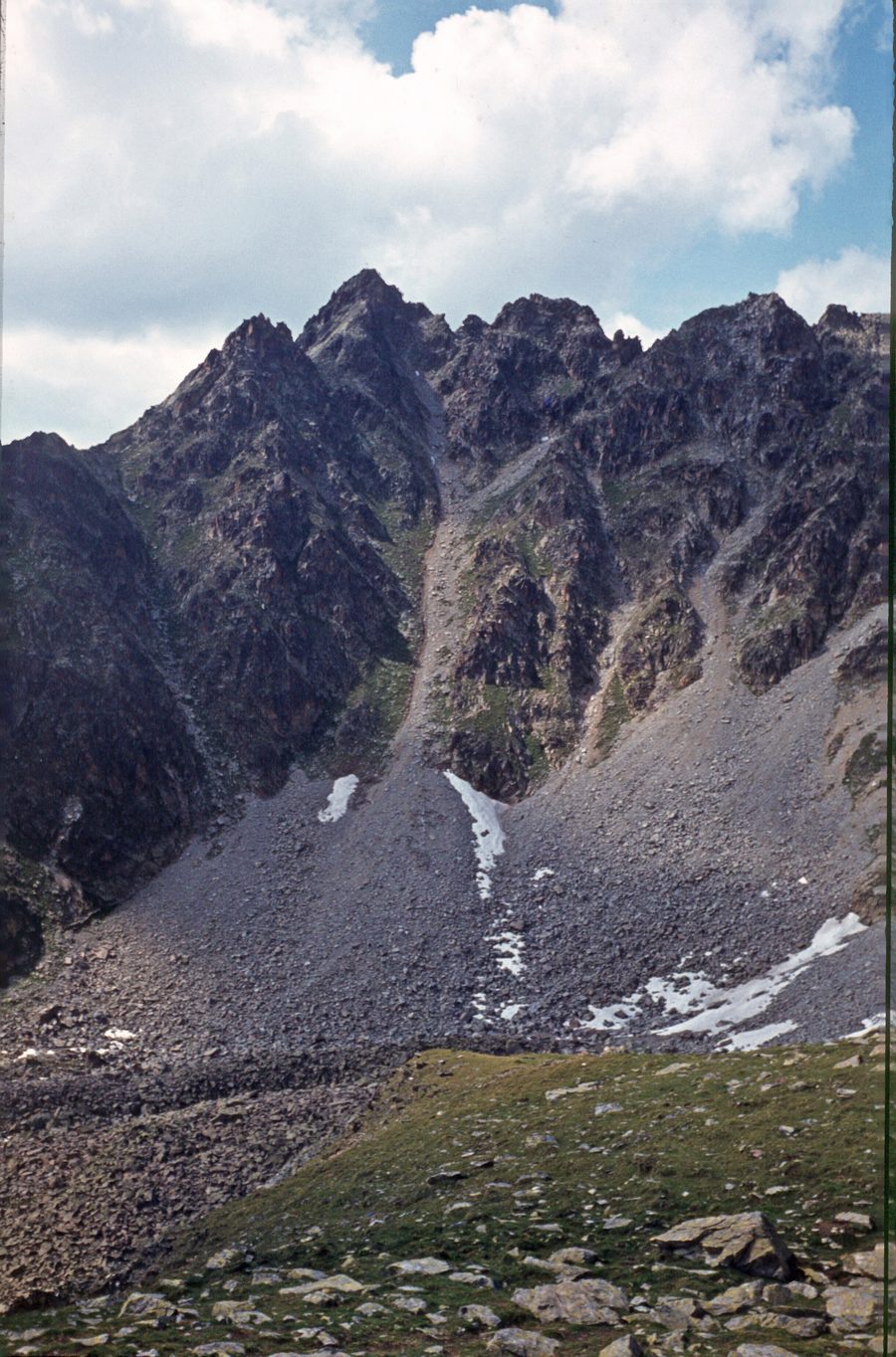 Klopaierspitze vue du sud-est, Tyrol du Sud