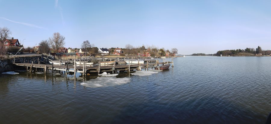 Panorama d’Oxelösund en Suède