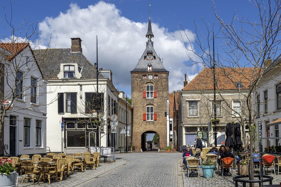 Lekpoort, une porte historique de la ville à Vianen