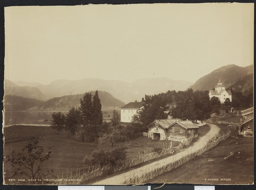 Église de Vinje et presbytère à Vinje, Telemark