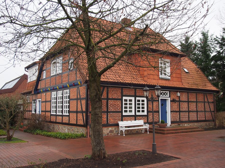 Ancienne maison d'habitation d'Albert König, aujourd'hui le musée Albert-König à Unterlüß