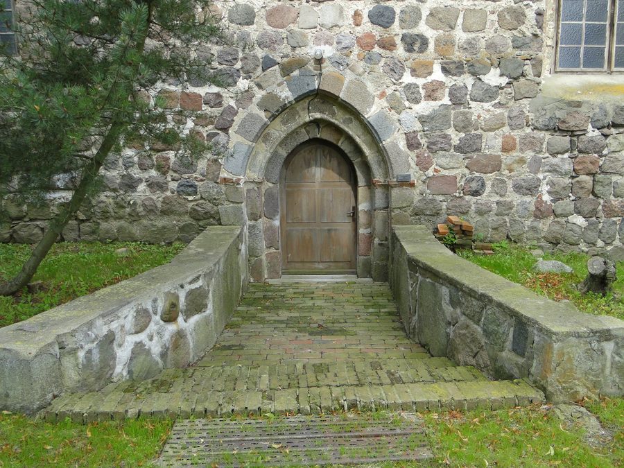 Église à Genzkow, Mecklembourg-Poméranie-Occidentale, Allemagne
