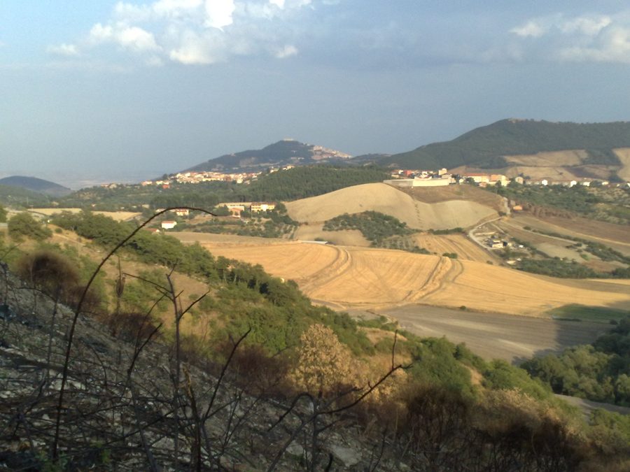 Vue des monts Dauniens