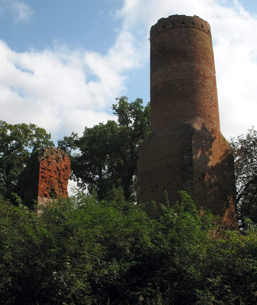 Ruine de Blankenburg à Wolfshagen dans l’Uckermark