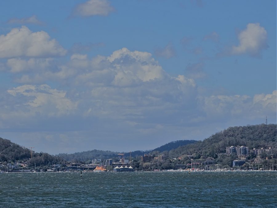 Vue sur Gosford sur la Central Coast de la Nouvelle-Galles du Sud.