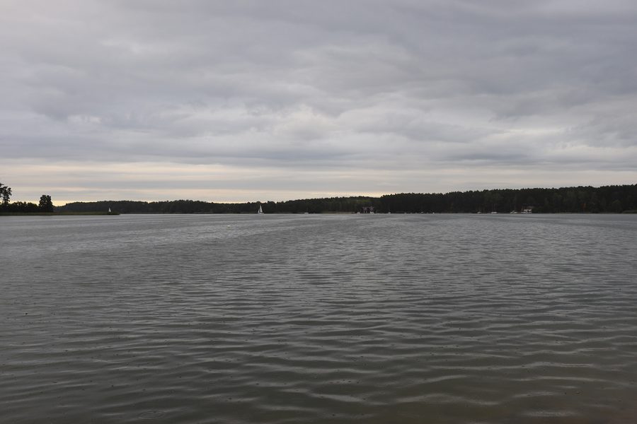 Vue du lac Wdzydze près de Borsk