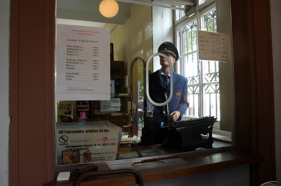 Musée local dans l’ancienne gare de Bammental