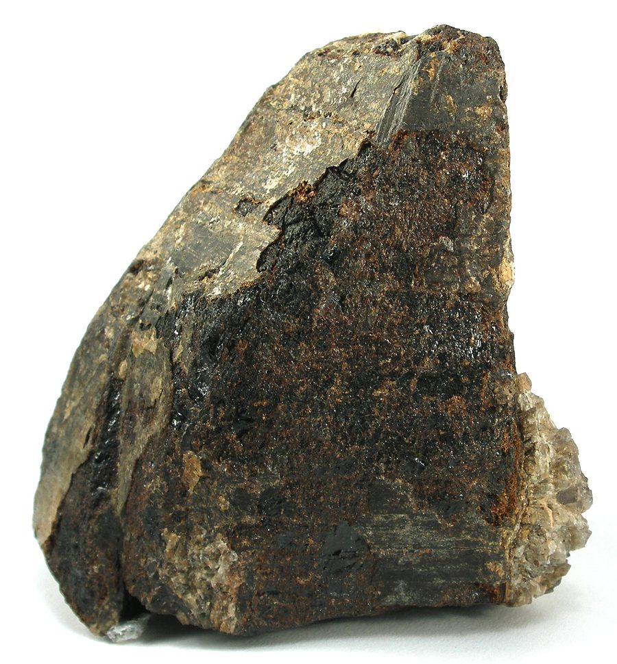 Cristal de gadolinite-(Ce) de Frikstad à Iveland, Norvège