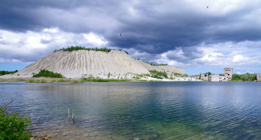 Carrière de Rummu dans la commune de Lääne-Harju, où l’on extrayait le calcaire de Vasalemma, aussi appelé marbre de Vasalemma.