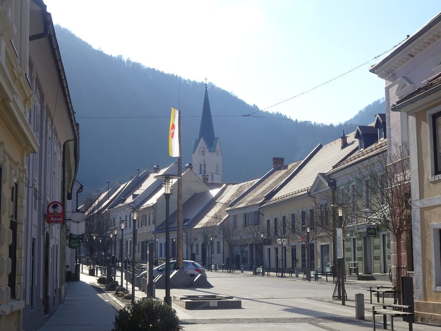 Vue de Stari trg à Slovenske Konjice
