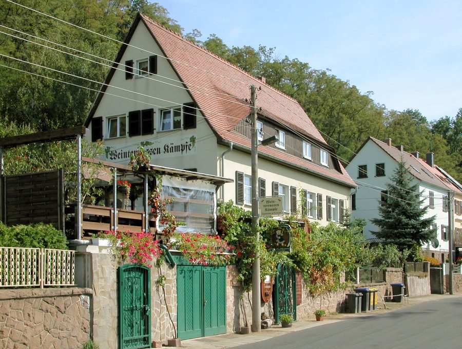 Terrasses viticoles Kämpfe à Winkwitz près de Meißen