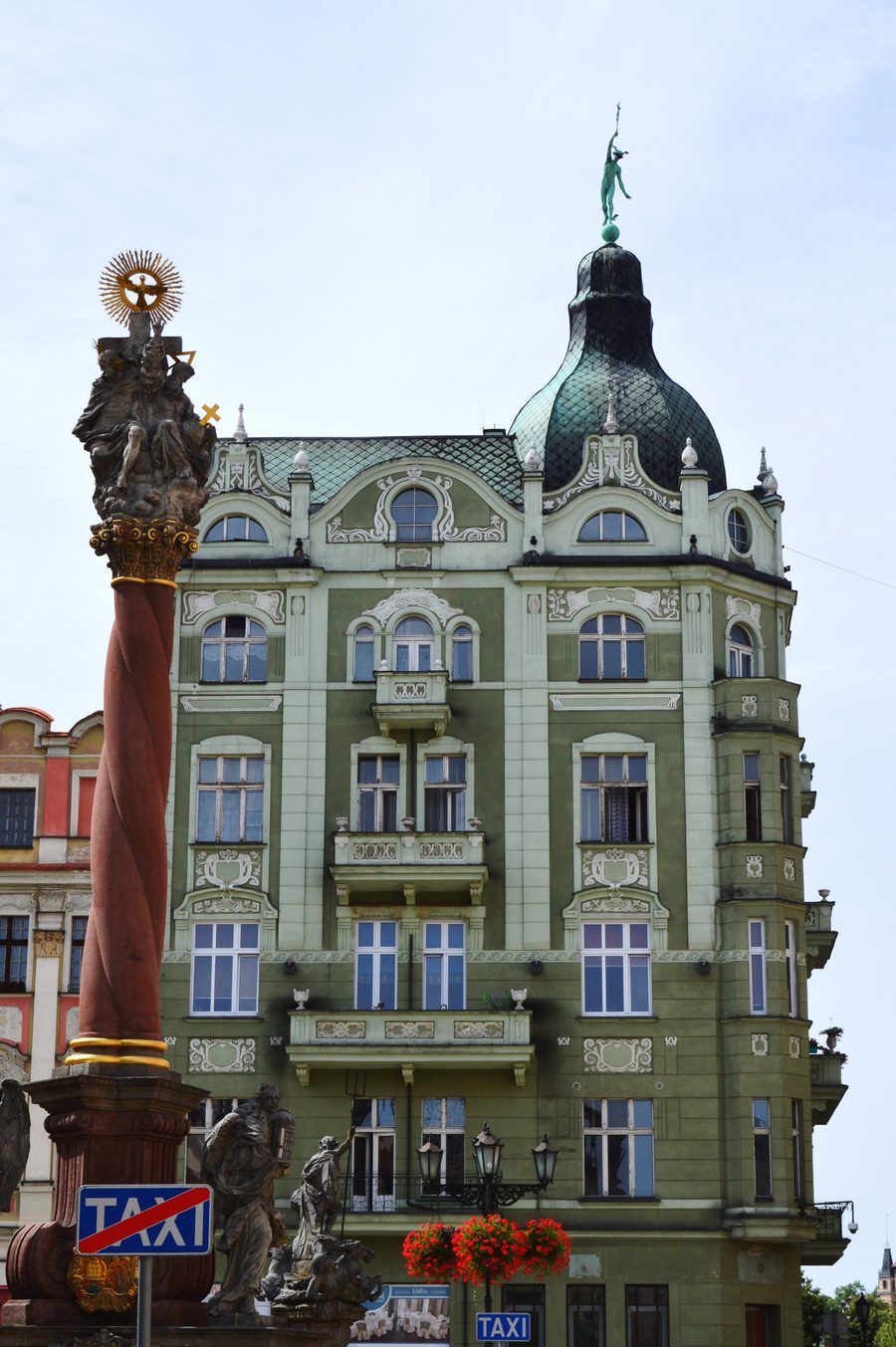 Vue historique de la ville de Świdnica en Basse-Silésie