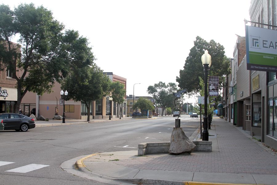 3rd Street NW à Minnesota Avenue à Bemidji, Minnesota