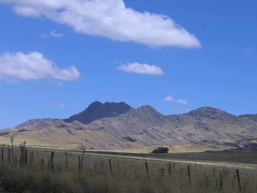 Paysage rural autour de Pigüé, en Argentine