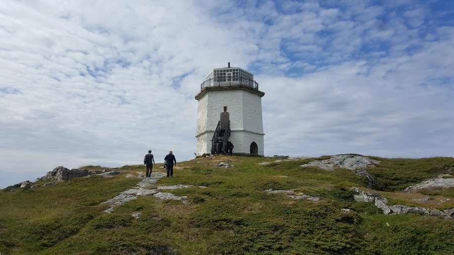Villa fyr sur la côte de Flatanger en Norvège