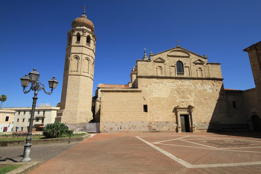 La cathédrale Santa Maria Assunta à Oristano