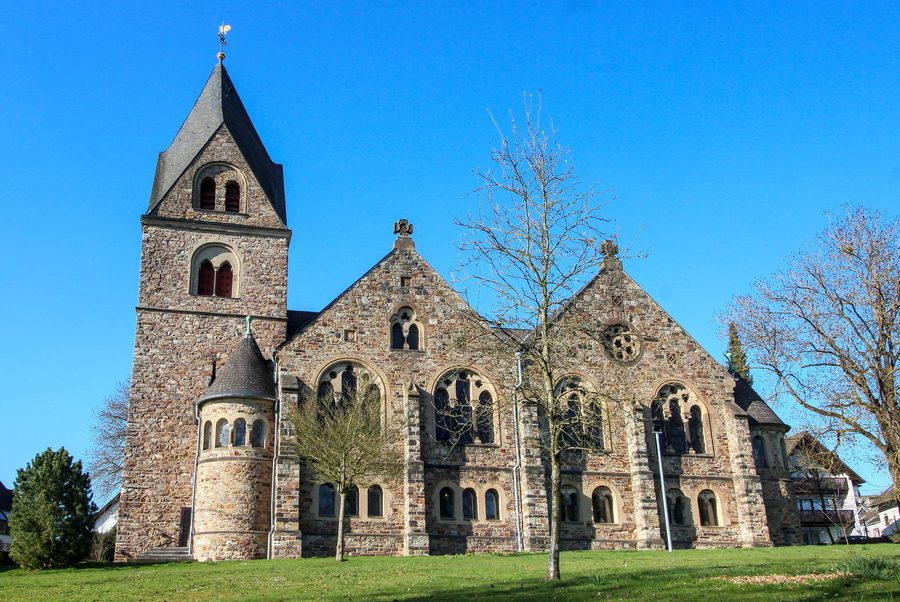 Église évangélique à Dierdorf dans le district de Neuwied
