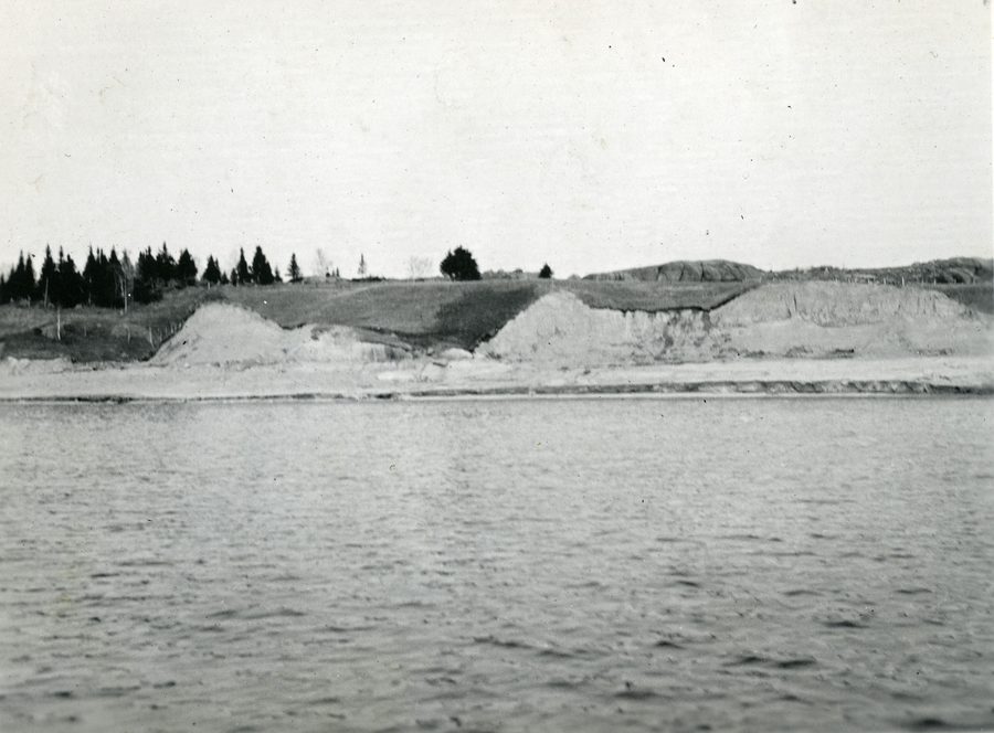 Plage au Lot 12 à Delisle près d’Alma au Québec