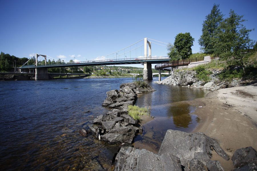 Gamlebrua au-dessus de la Glomma à Kongsvinger