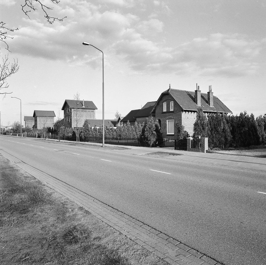 Historische Fabrikarbeiterhäuser in Budel-Dorplein, Noord-Brabant