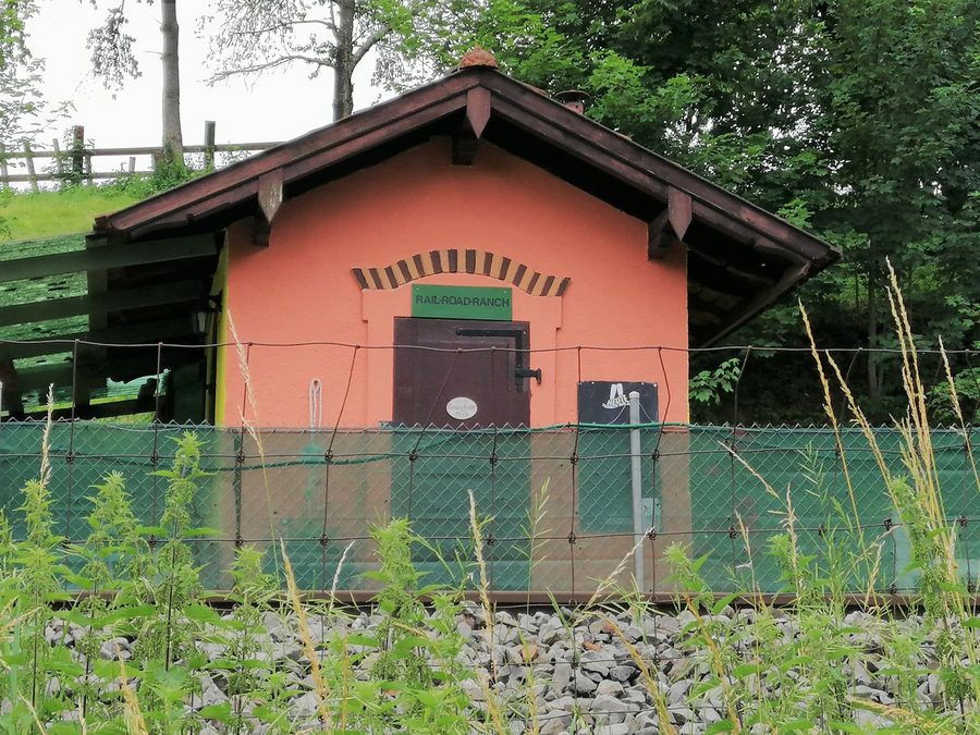 Ancienne maison du garde-barrière à Schlieren dans le canton de Zurich