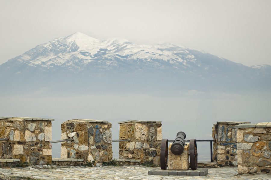 Prizren avec vue sur la forteresse