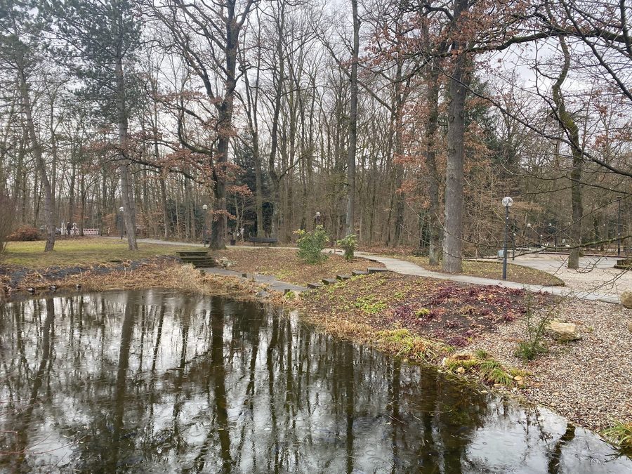 Kurpark à Bad Füssing dans l’arrondissement de Passau
