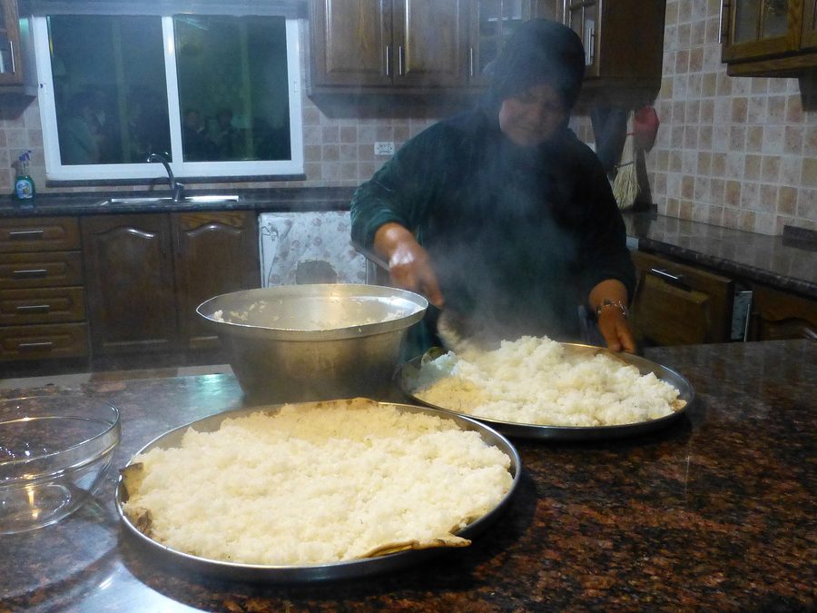 Mansaf, plat jordanien