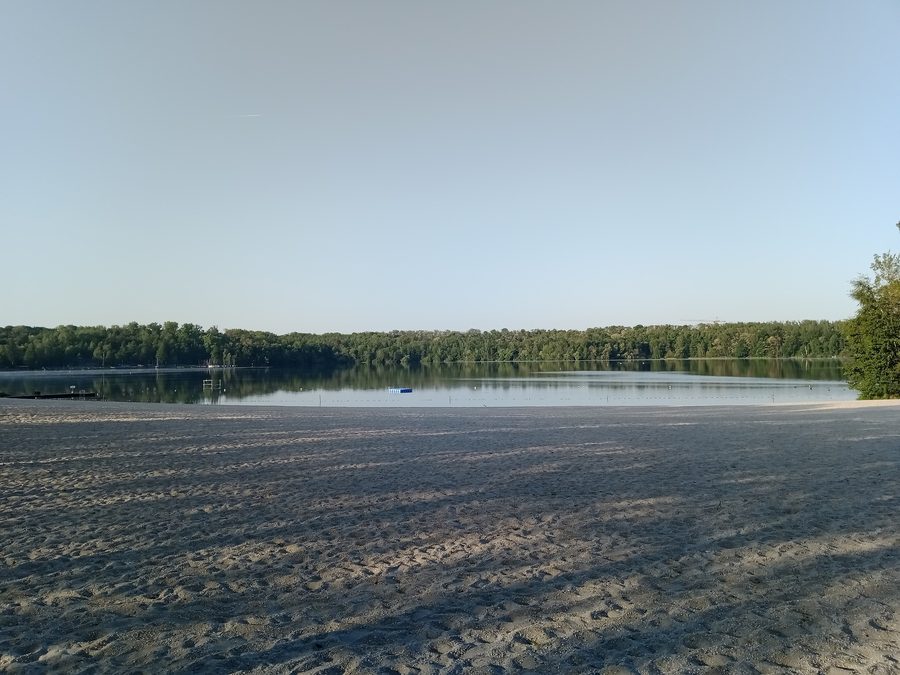 Lac Liblarer See, Erftstadt, Rhénanie-du-Nord-Westphalie, Allemagne