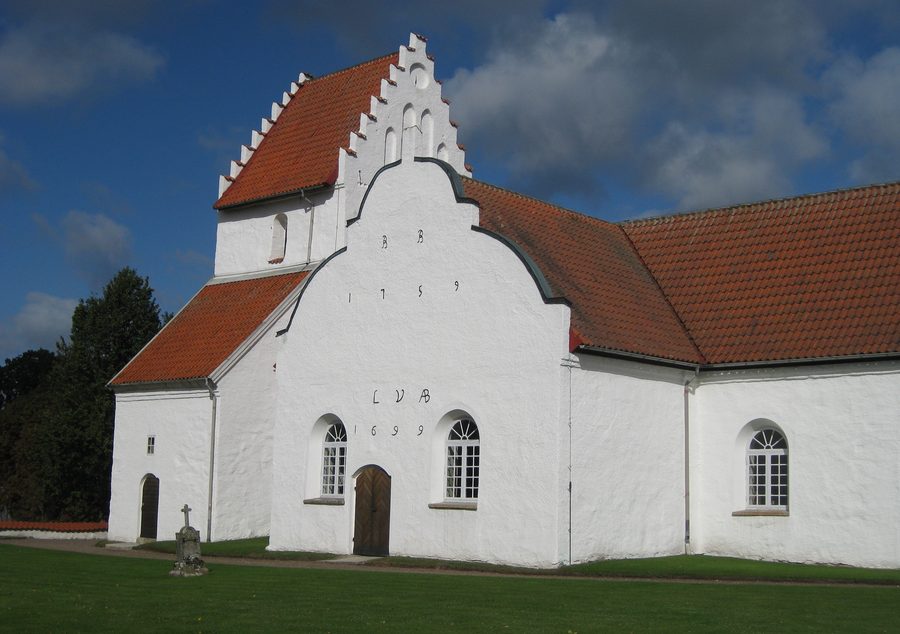 Église de Sövde en Scanie, Suède
