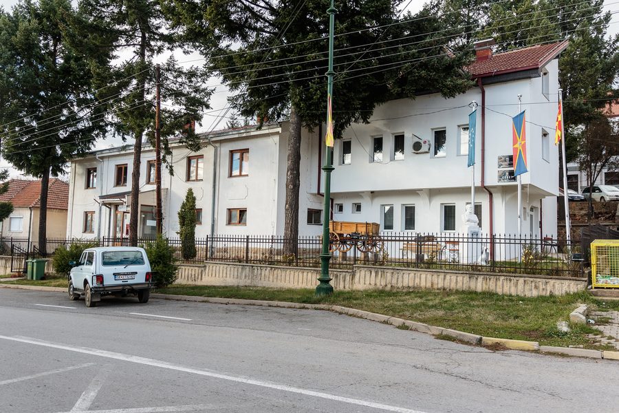 Paysage dans la commune de Pehčevo