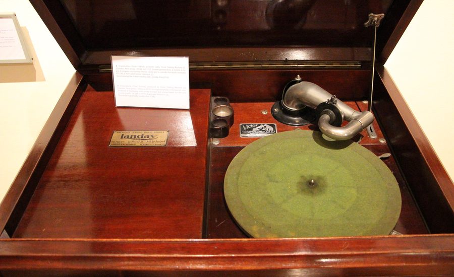 gramophone Victor Victrola de 1922 dans le musée Enrico Caruso à la Villa Caruso di Bellosguardo