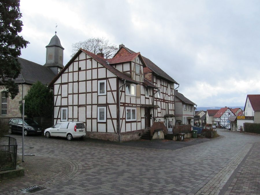 Groupe de maisons dans la Dorfstraße à Heiligenrode, Niestetal
