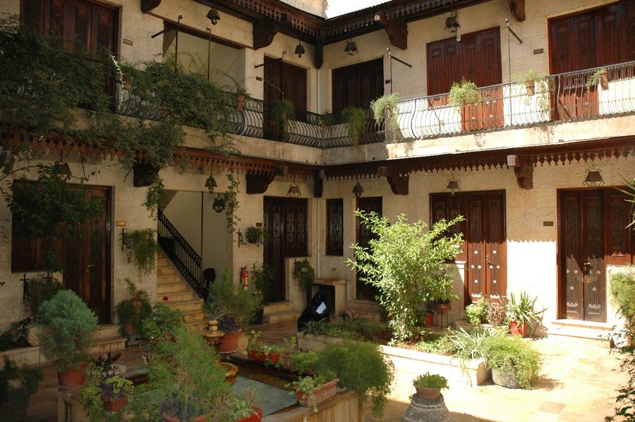 Ville historique d’Alep avec une architecture traditionnelle