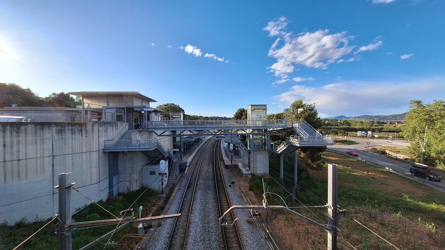 Station de la Colònia Güell à Santa Coloma de Cervelló