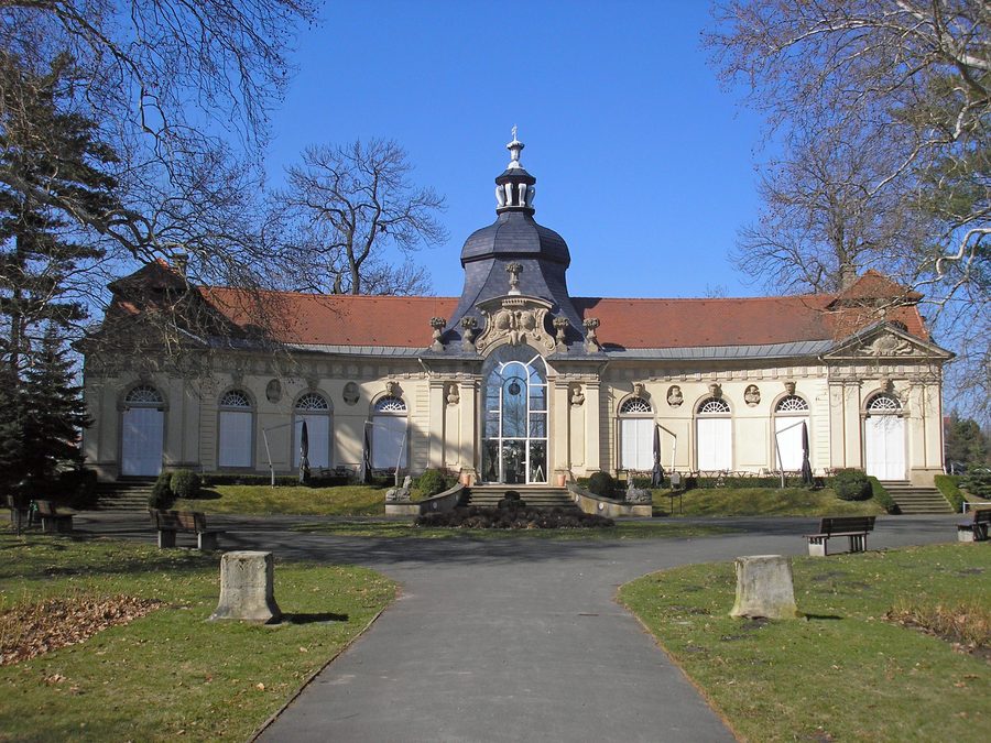 L’orangerie de Meuselwitz en Thuringe