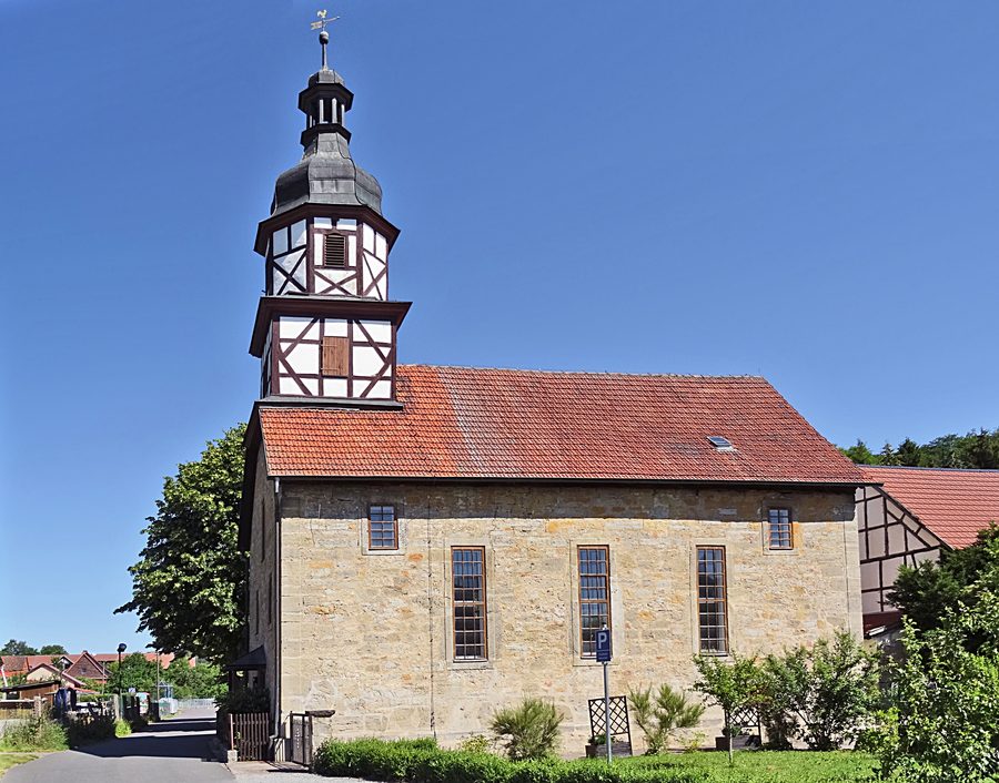 Église Saint-Nicolas de Hallungen vue du sud