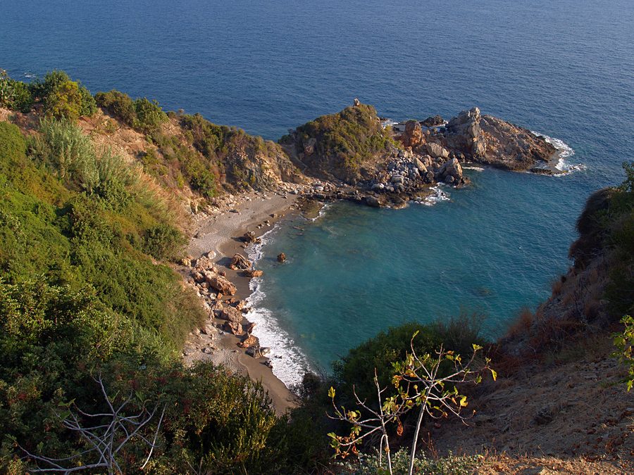 Paysage côtier entre Gazipaşa et Alanya