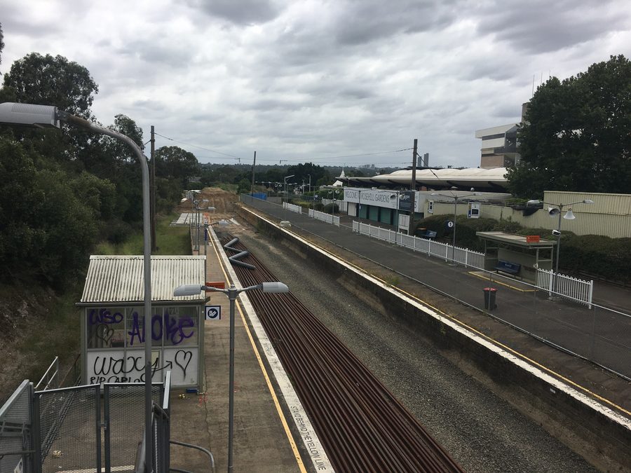 Gare de Rosehill en 2021