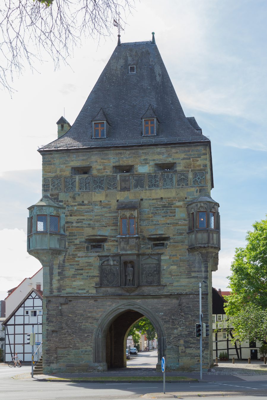 Osthofentor à Soest, une porte historique en briques