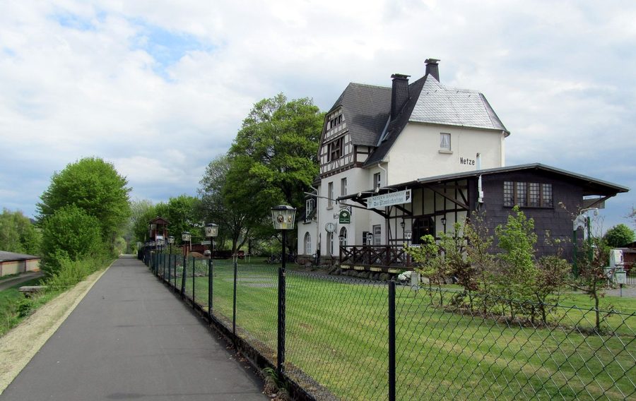 Ancienne gare de Netze sur la piste cyclable de l’Ederseebahn