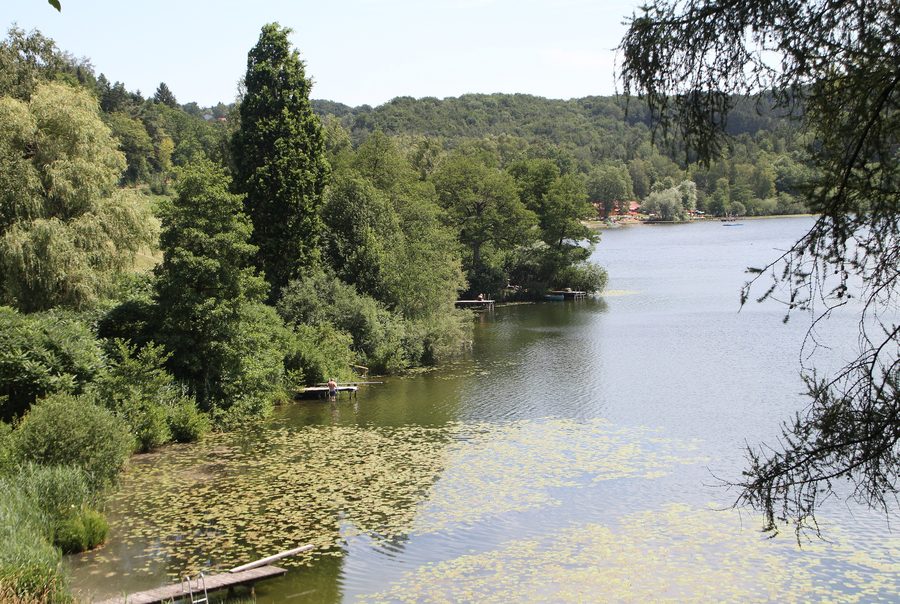 Lac de Herating, également appelé lac d’Ibmer, en Haute-Autriche
