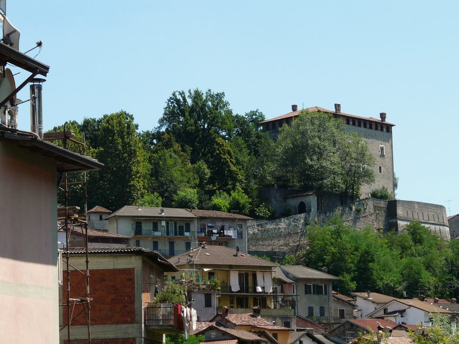 Château de Castelletto d'Orba dans le Piémont, Italie